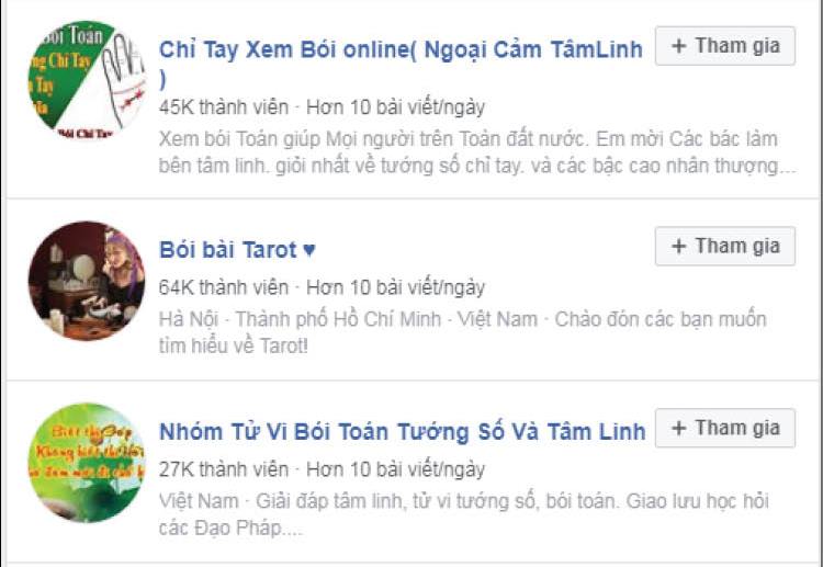 Thận trọng với nạn bói toán trên mạng xã hội