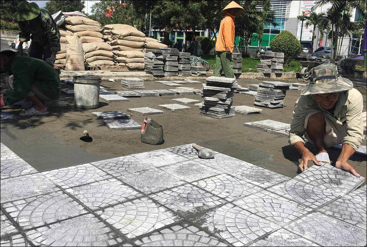 Chỉnh trang đô thị đón tết