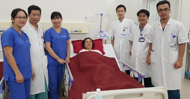 Cứu sống trường hợp tắc túi phình khổng lồ động mạch não