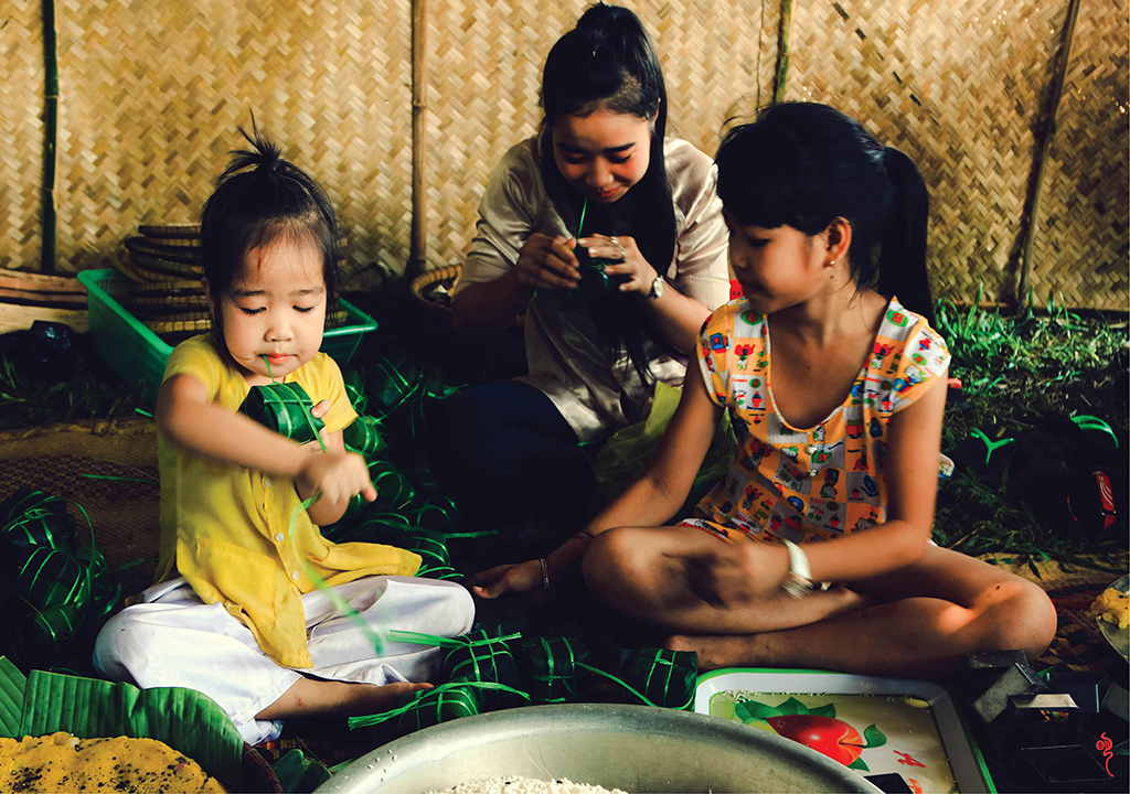 Dạ, thưa tết Huế