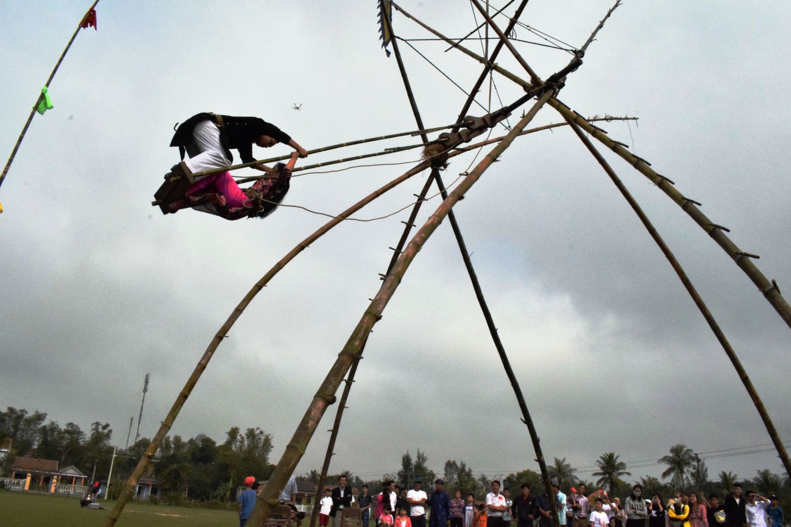 40 thí sinh tranh tài hội đu tiên Điền Hòa