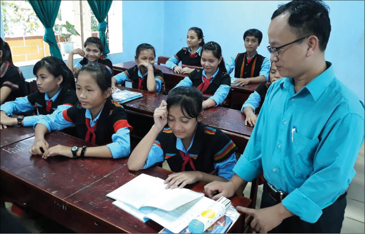 Giữ chân học trò sau tết