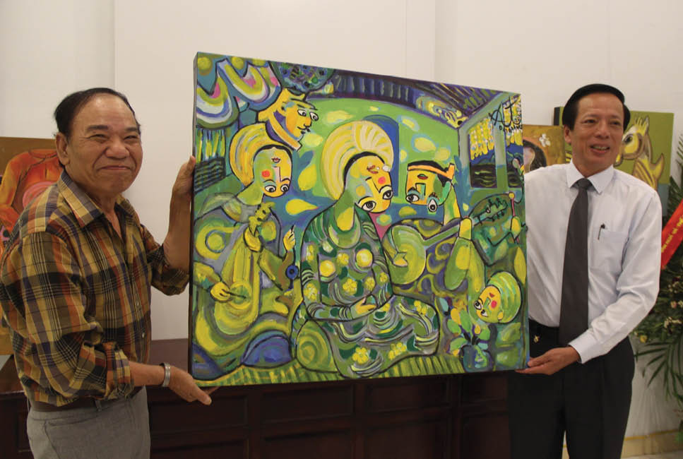“Hunting” artworks for Hue Museum of Fine Arts