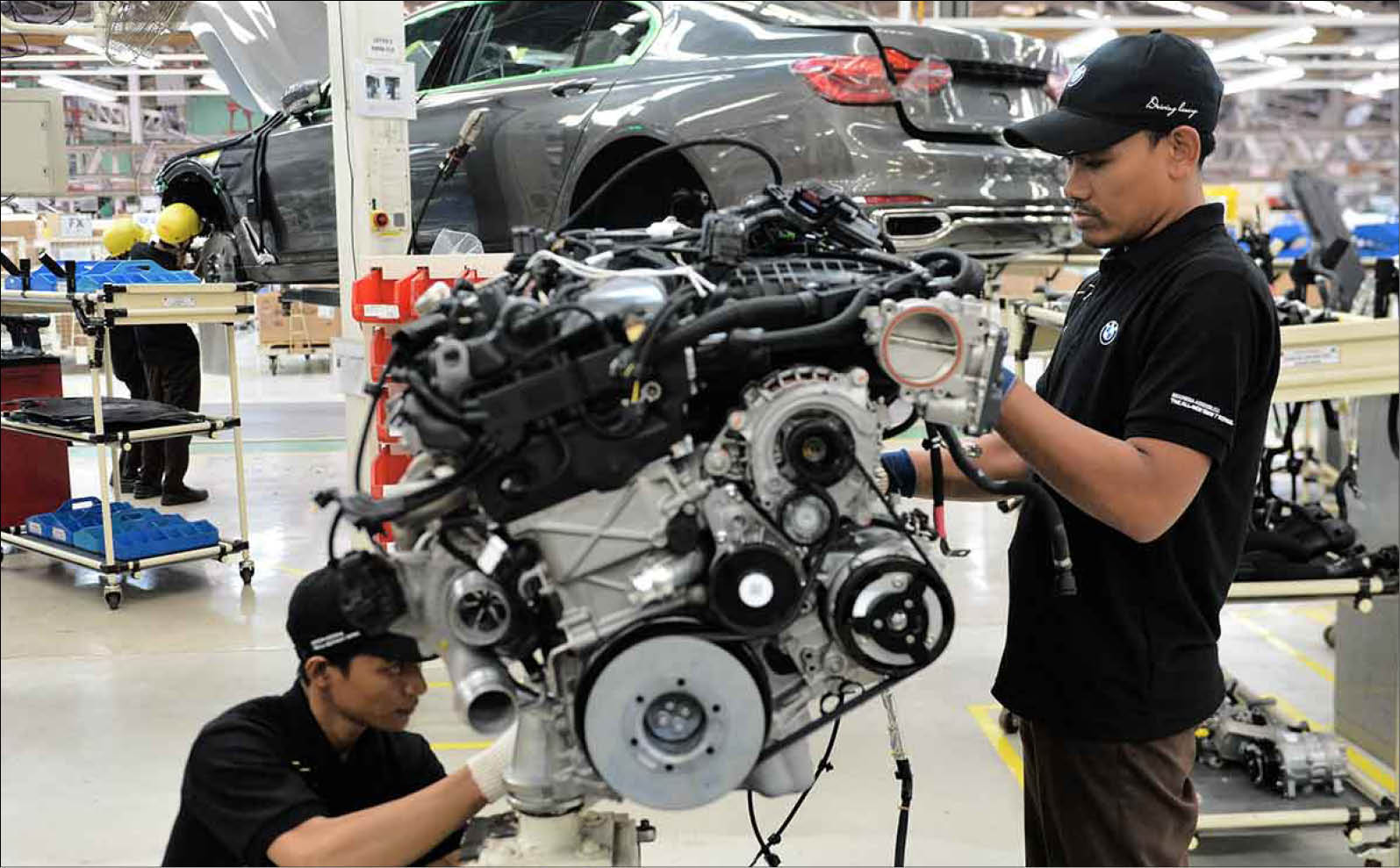 Sản xuất góp phần thúc đẩy tăng trưởng ở ASEAN