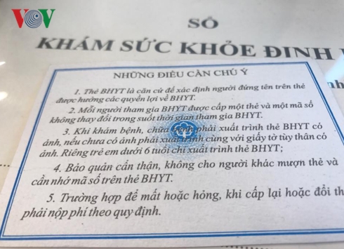 Thẻ BHYT 2019 Các qui định cần biết khi khám, chữa bệnh