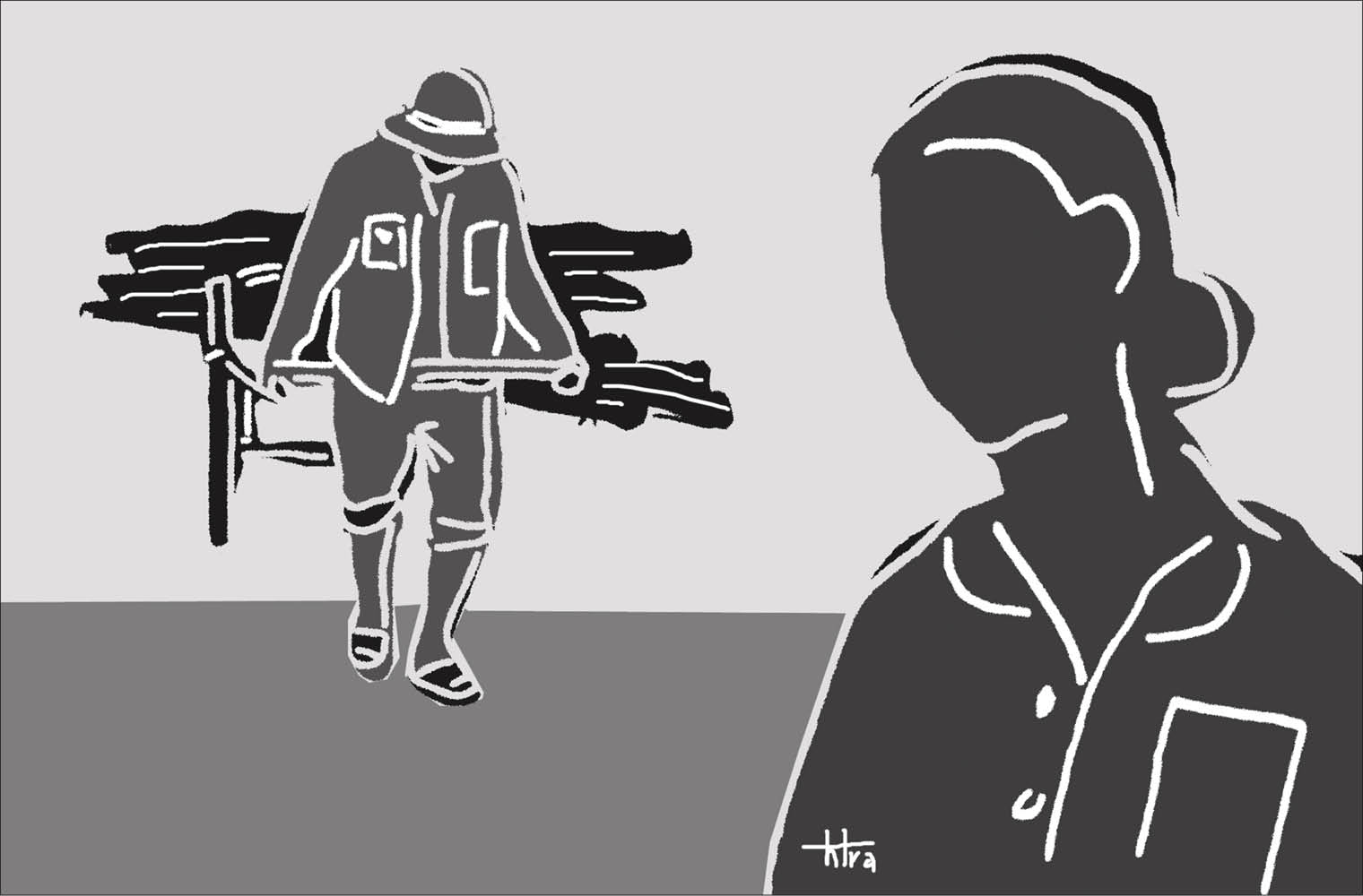 Cầu vồng vắng bóng người thân