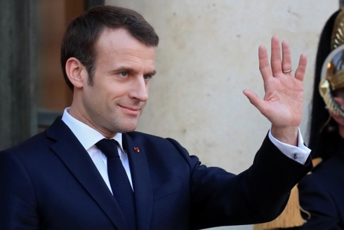 Ông Macron bắt đầu chiến dịch bầu cử châu Âu trên truyền hình Italy