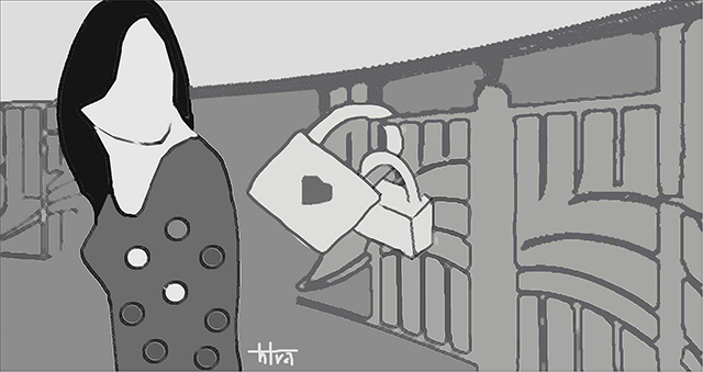 Hai ổ khóa tình yêu