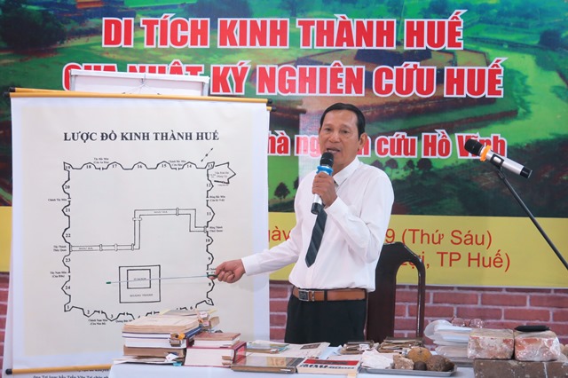 “Di tích Kinh thành Huế qua nhật ký nghiên cứu Huế”