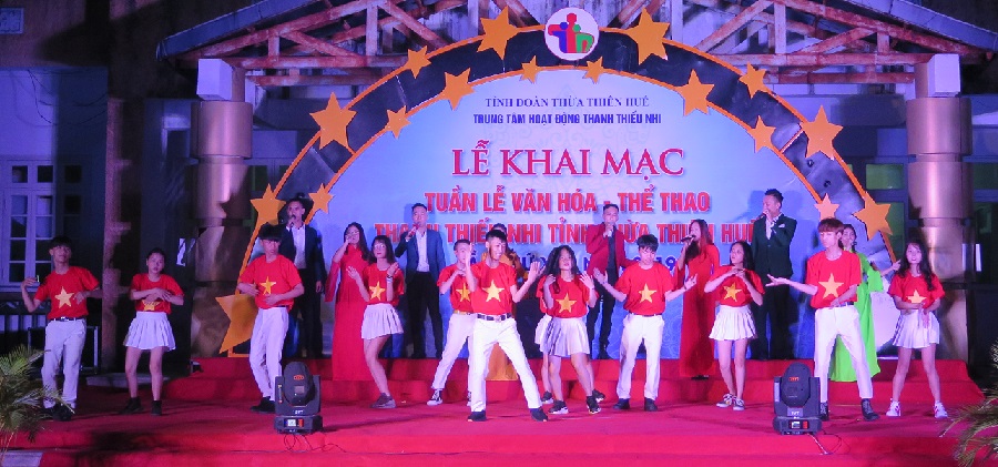 Khai mạc Tuần lễ Văn hóa - Thể thao Thanh thiếu nhi lần thứ XV