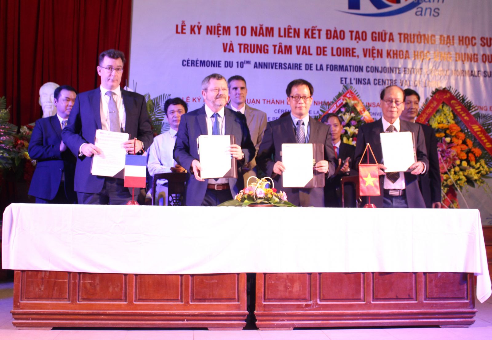 University of Education celebrates 10th anniversary of joint training program of INSA Val de Loire Engineer