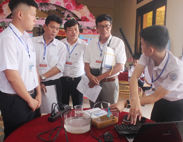 Hương Thủy 45 đề tài tham gia cuộc thi sáng tạo thanh thiếu niên, nhi đồng 2019