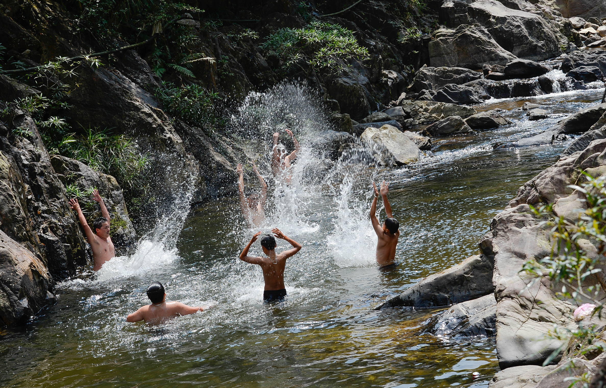 Hoa My War Zone - A Don waterfall, an interesting destination
