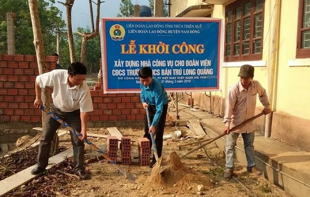 Hỗ trợ xây dựng nhà công vụ cho giáo viên