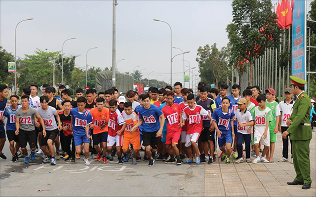 Phong trào thể thao đang phát triển