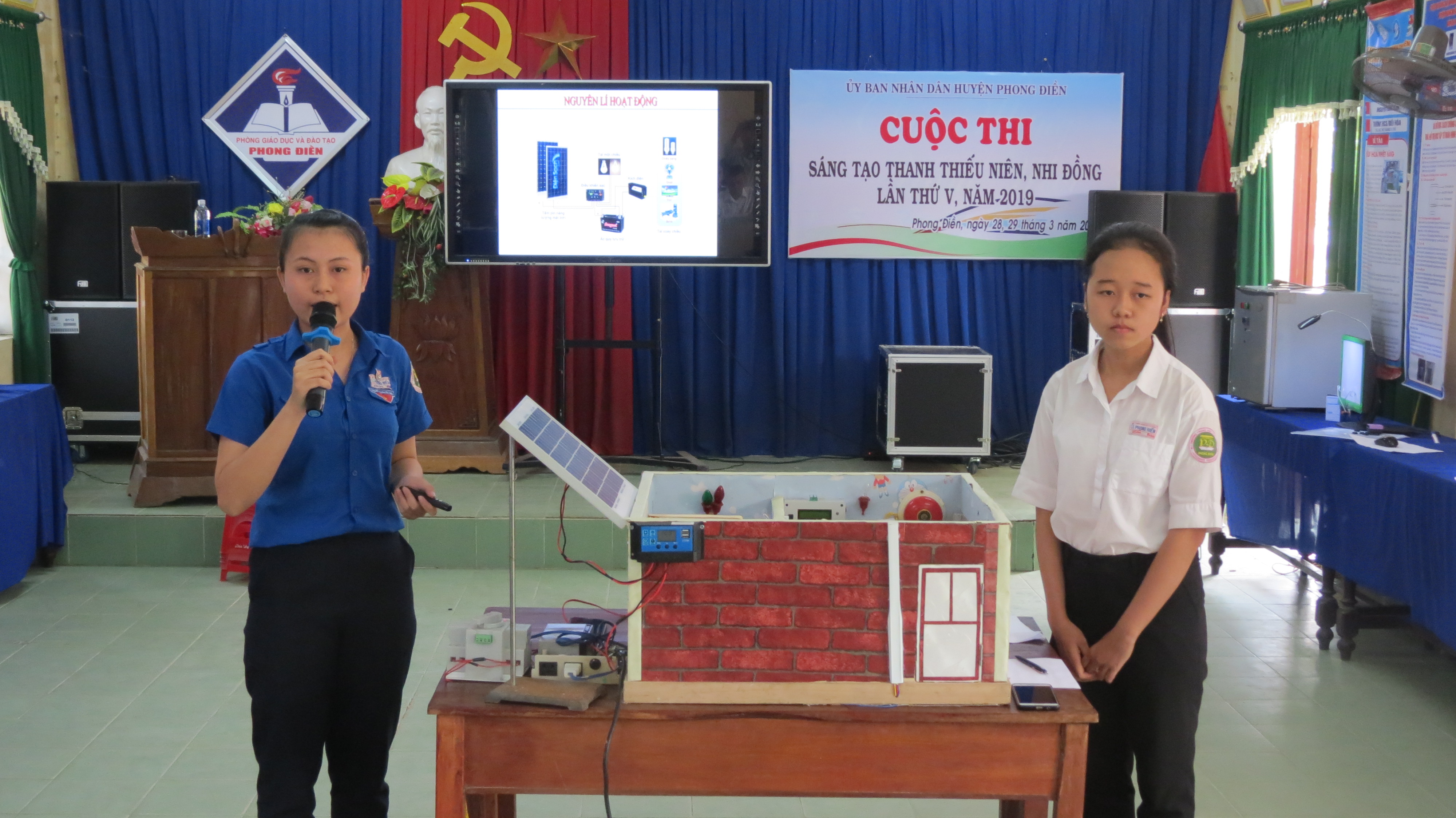 17 đề tài tham gia Cuộc thi Sáng tạo thanh thiếu niên, nhi đồng lần thứ V huyện Phong Điền