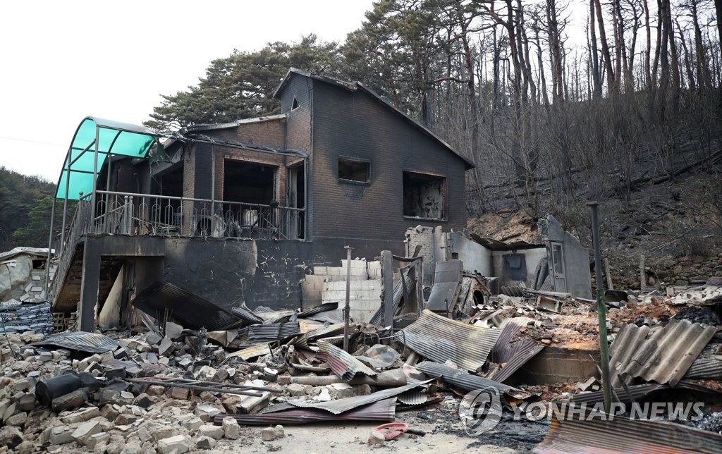 Ngôi sao Hàn Quốc quyên góp hỗ trợ nạn nhân vụ cháy rừng ở Gangwon