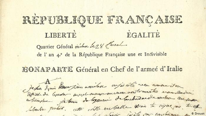 Đấu giá thành công thư tình của Hoàng đế Pháp Napoleon Bonaparte