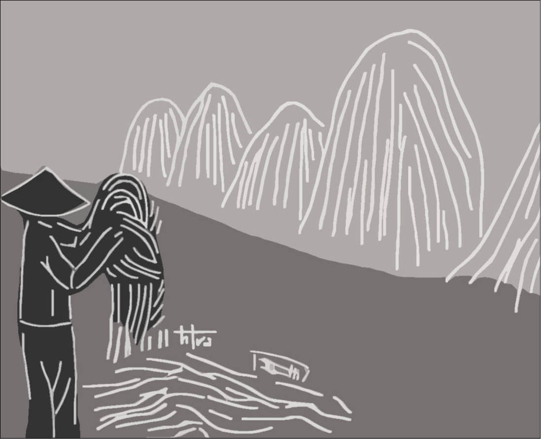 Nhớ đụn rơm của mạ