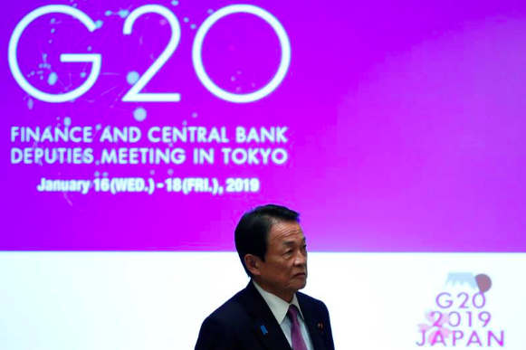 Nhật Bản kêu gọi G20 tăng cường sự phối hợp toàn cầu