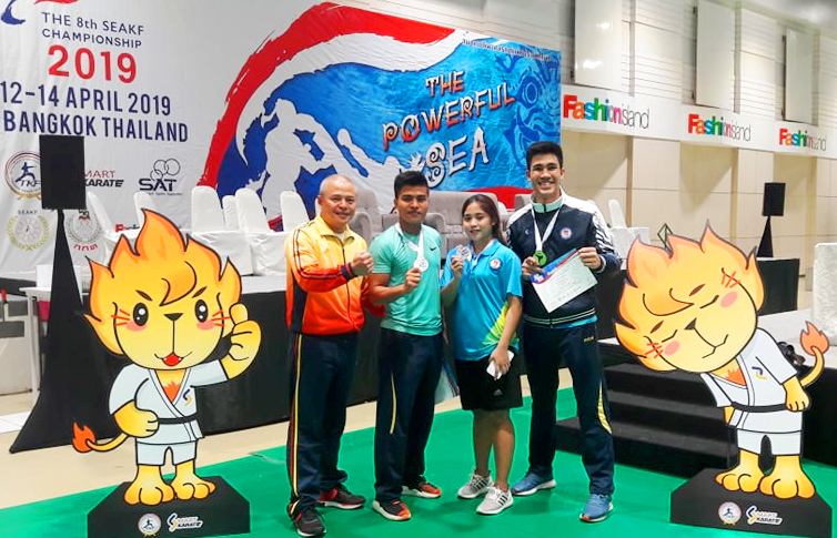 Karatedo Huế giành HCV tại giải vô địch Đông Nam Á 2019