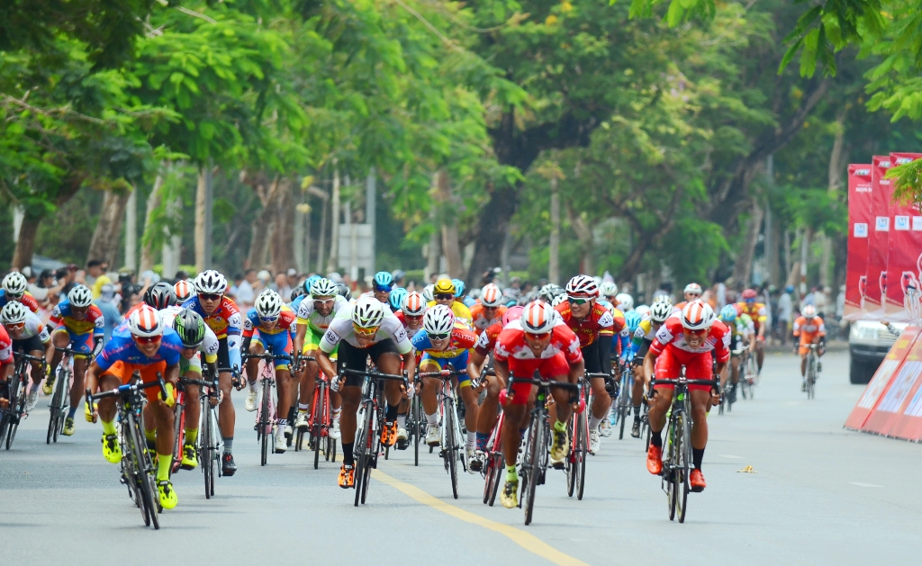 Third leg of the race Our country – one united strip 2019 Le Nguyet Minh successfully took his revenge