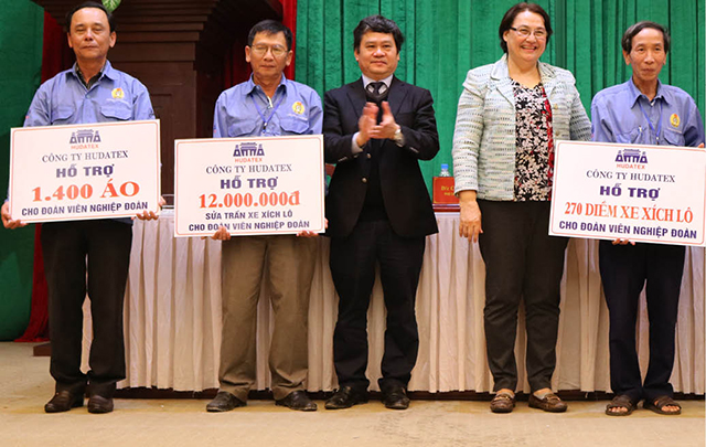 Sharing with the land where she is making her fortune