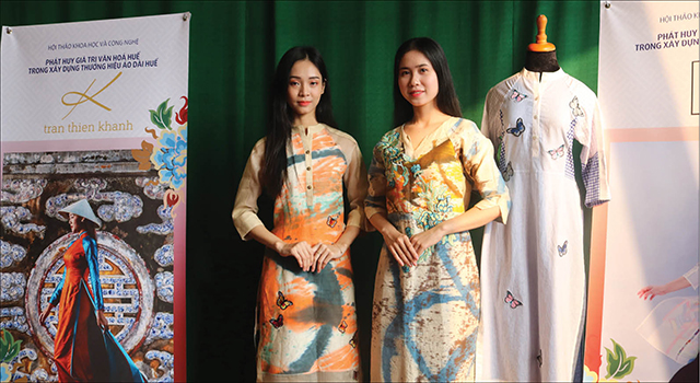 Gợi ý cho áo dài Huế