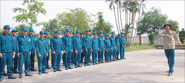 Chiến sĩ “sao vuông” trên thao trường huấn luyện