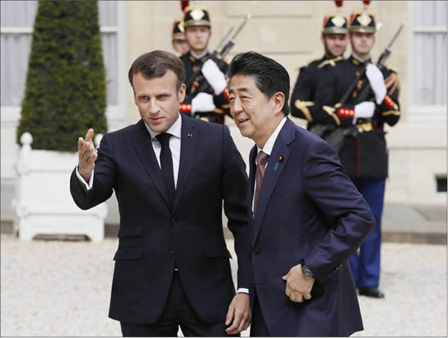 Nhật Bản, Pháp nhất trí thắt chặt phối hợp trong các vấn đề toàn cầu