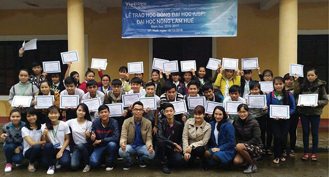 Điểm sáng trong việc tìm nguồn học bổng cho sinh viên