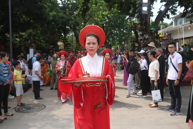 Sắc màu lễ hội hoa làng nghề 2019