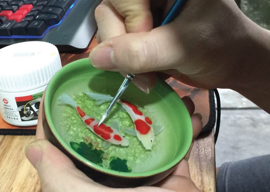 Tranh cá 3D