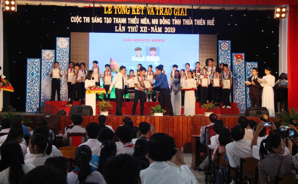 59 topics are awarded in the Provincial Children and Youth’s Creativity Contest 2019