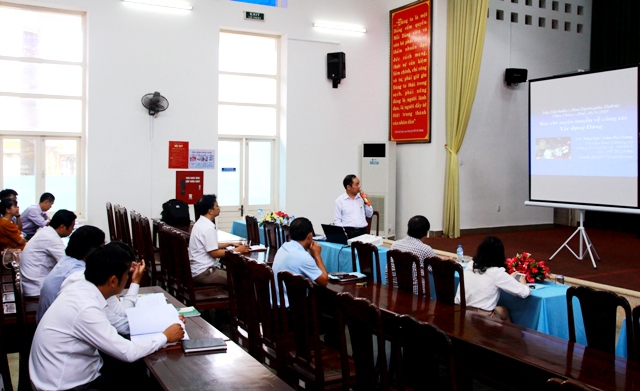 Báo chí tuyên truyền về công tác xây dựng Đảng