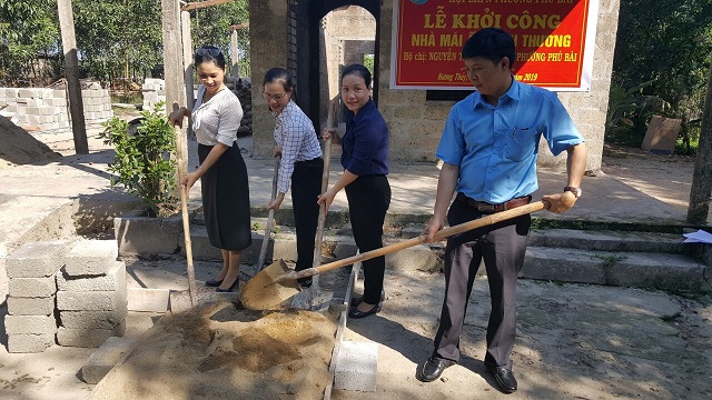Khởi công “Mái ấm tình thương” cho hội viên phụ nữ ở Hương Thủy