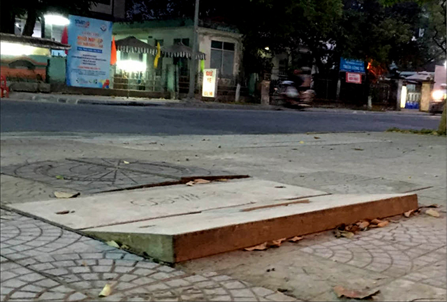 “Bẫy” người đi bộ