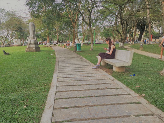 Statue Greetingman to be placed at Park 3 2