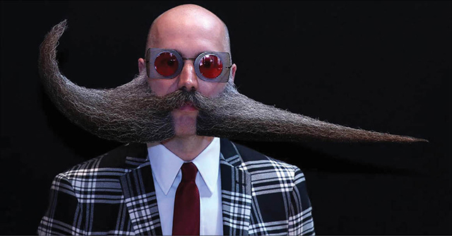 Sôi động giải vô địch thế giới về râu và ria mép ở Bỉ