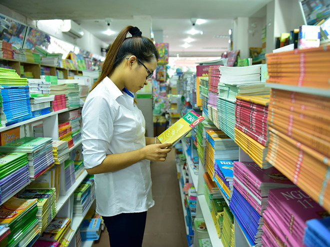 Vẫn đủ sách giáo khoa theo đúng tiến độ