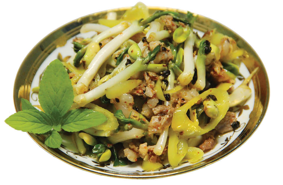 Béo, bùi mầm ngà