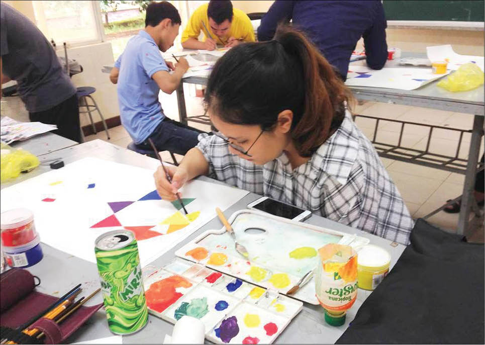 Không chỉ giỏi vẽ