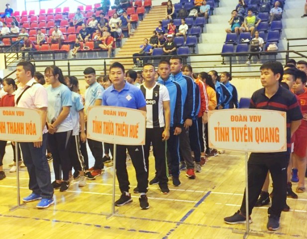 Vật Huế đặt chỉ tiêu 2 HCV tại giải trẻ vật cổ điển  tự do toàn quốc