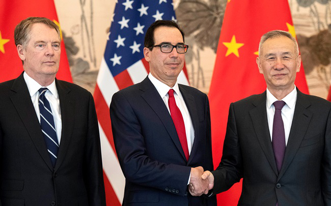 Hai quan chức tài chính cấp cao Mỹ-Trung Quốc sẽ gặp nhau tại G20