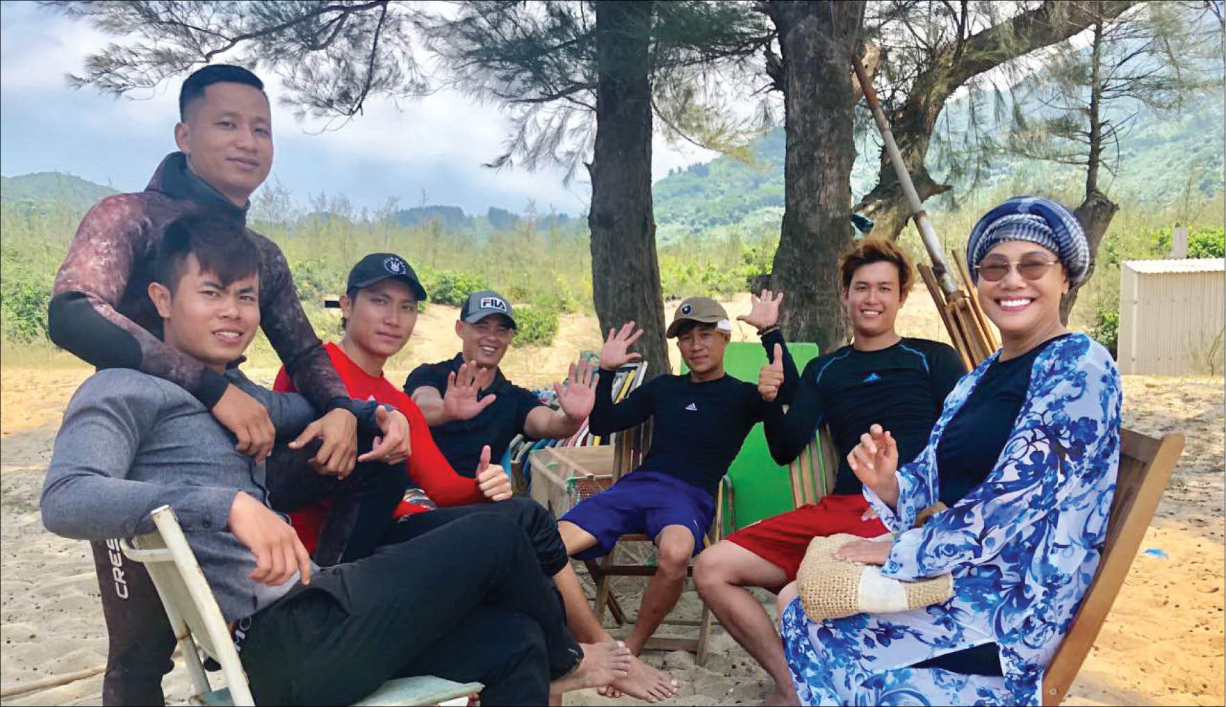 Sơn Chà ảo  Sơn Chà thực