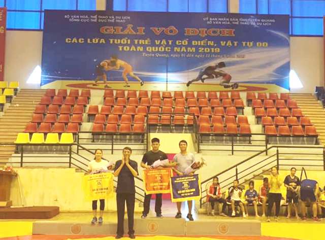 Tuyển vật Huế giành 3 HCV tại giải vô địch các lứa tuổi trẻ toàn quốc