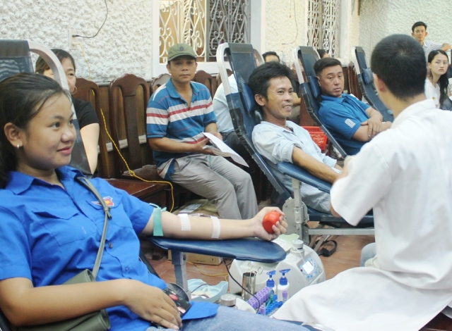 Hương Thủy Tiếp nhận hơn 250 đơn vị máu trong đợt 3 - 2019