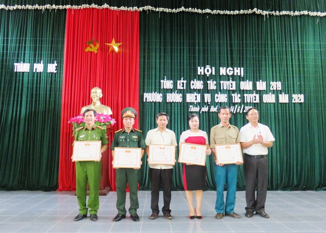 Triển khai công tác tuyển chọn và gọi công dân nhập ngũ năm 2020