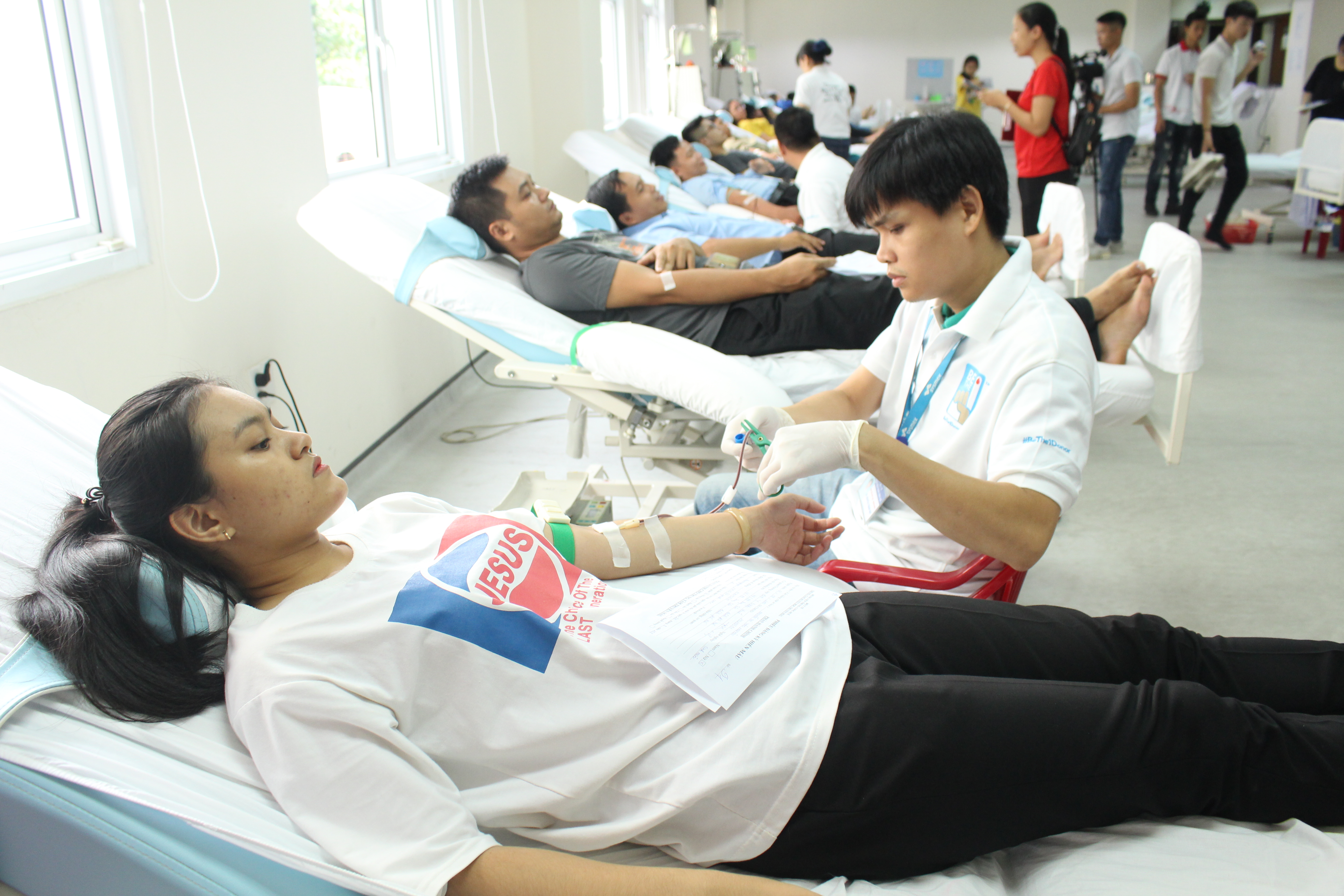 Bạn trẻ hiến 430 đơn vị máu toàn phần và tiểu cầu trong ngày hội “Be The One Donor”