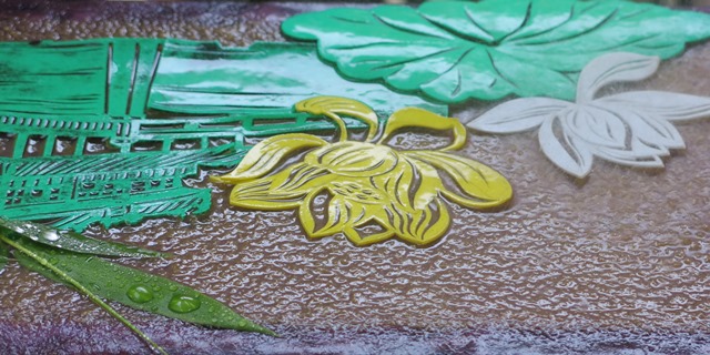Experience making Truc Chi paintings